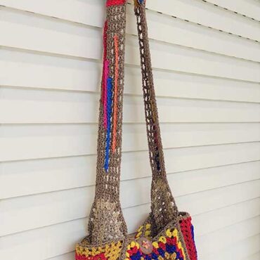Crochet boho style bags 22